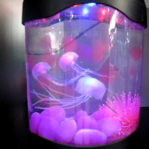 fake jellyfish tank